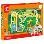 Jucarie din lemn - Labirint magnetic Jungla