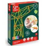 Jucarie din bambus Flexistix - Macara pivotanta (94 piese)