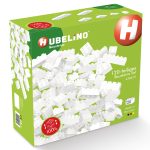 Blocuri de constructie albe Hubelino (120 piese)
