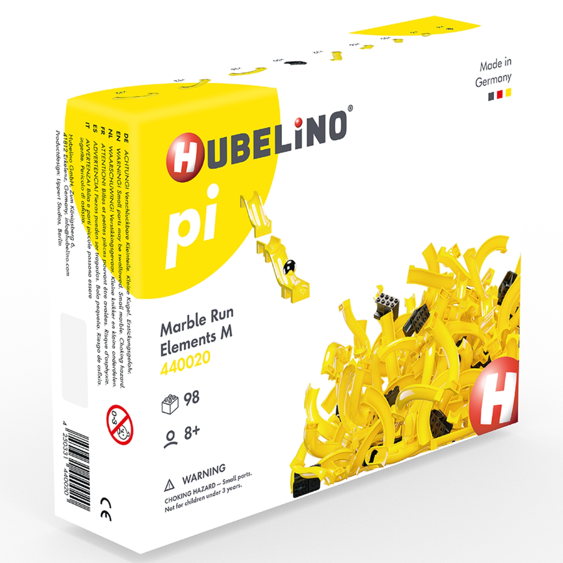 440020 Jucarie Piese de constructie Set M Hubelino (98 piese) - imagine 1