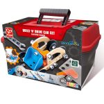 Jucarie din lemn - Set de constructie masini