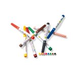 Set de 8 markere colorate de jucarie pentru copii - imagine 2