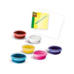 Set de acuarele adezive de copii pentru ferestre - imagine 2