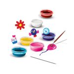 Set de acuarele adezive de copii pentru ferestre - imagine 4