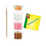 Plastilina colorata vegana FunDo - Animale de la ferma (3 x 90 gr - 1 x 40 gr) - imagine 2