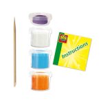 Plastilina colorata vegana FunDo - Animale salbatice (3 x 90 gr - 1 x 40 gr) - imagine 2