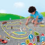 Creta colorata pentru terenul de joaca - Trafic - imagine 3