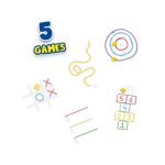 Creta pentru terenul de joaca - Jocuri 5 in 1 - imagine 3