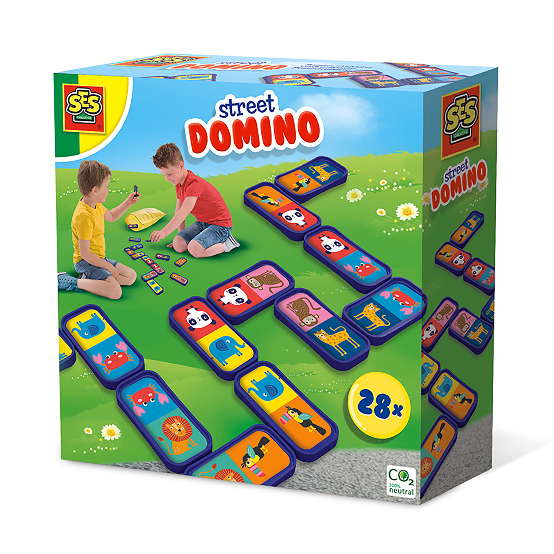 022321 Joc de petrecere - Domino pentru exterior - imagine 1