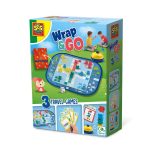 Set de 3 jocuri copii - Ludo, Quartet si Blocuri de viteza