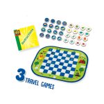 Set de 3 jocuri copii - Dame, Memorie si Vacanta - imagine 2