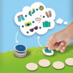 Set de 3 jocuri copii - Dame, Memorie si Vacanta - imagine 6