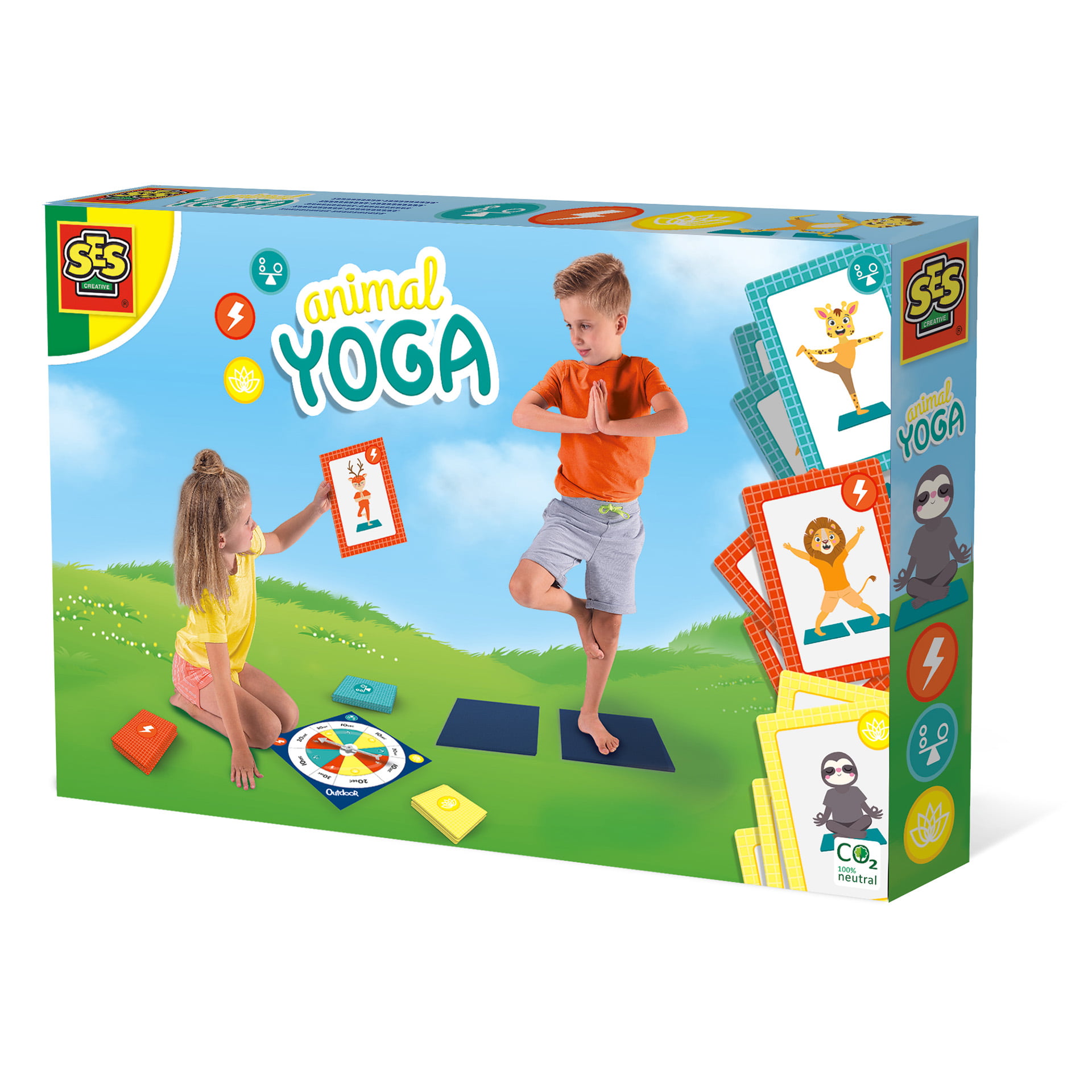 022881 Joc de petrecere - Yoga cu animale - imagine 1