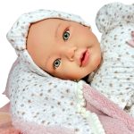 Papusa Nines D'Onil, Chloe, nou-nascut, cu miros de vanilie, 1700 gr, 48 cm - imagine 2