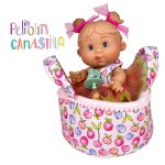 Papusa Nines D'Onil, Colectia Pepotin Canastilla, cu miros de vanilie, 21 cm - imagine 2
