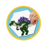 Set creativ - Margele de calcat cu Lumea dinozaurilor pentru copii - imagine 4