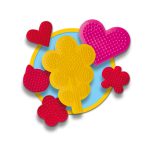 Set creativ copii Beedz - Margele de calcat Flori si Inimi parfumate - imagine 5