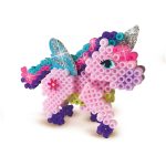 Set creativ - Tablou margele de calcat - Unicorni - imagine 4