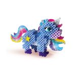Set creativ - Tablou margele de calcat - Unicorni - imagine 6