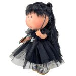 Papusa Nines D'Onil, Mia Black Wednesday, cu miros de vanilie, 30 cm (2024) - imagine 4