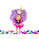 Papusa Nines D'Onil, Mia Unicorn, cu miros de vanilie, 30 cm - imagine 2