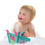 Jucarie de baie - Carte din neopren cu cozi - imagine 3