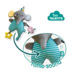 Jucarie senzoriala bebelusi - Elefantul Olly - imagine 5