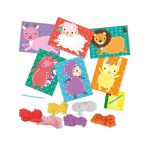 Set creativ - Brodez animale pufoase - imagine 2