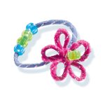 Set creativ pentru copii - Bratari cu margele, sclipici si accesorii decorative - imagine 5