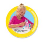 Set de pictura pentru copii cu diamante adezive si unicorn - imagine 3