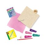 Set creativ de broderie pe tul pentru copii cu pisici - imagine 2
