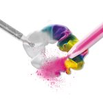 Set creativ - Elastice de par cu sclipici - imagine 3