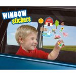 Set creativ - Autocolante pentru fereastra, Ferma - imagine 3