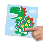 My first - Set acuarele pentru degete si tablouri cu dinozauri - imagine 3