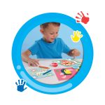My first - Set pictura cu degete, colorare si lipirea formelor 3 in 1 - imagine 5