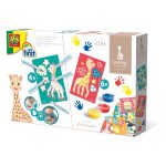 Girafa Sophie - Coloreaza si picteaza