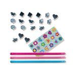 Set creativ pentru copii - Decorare bratari cu pandantive - imagine 2