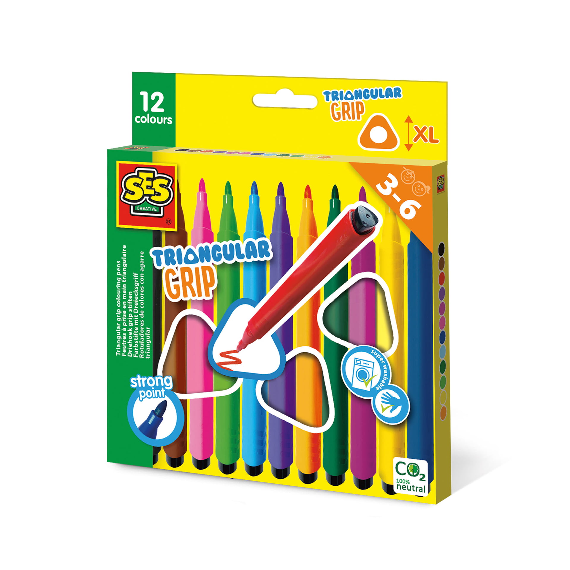 146961 Markere grip triunghiulare - imagine 1