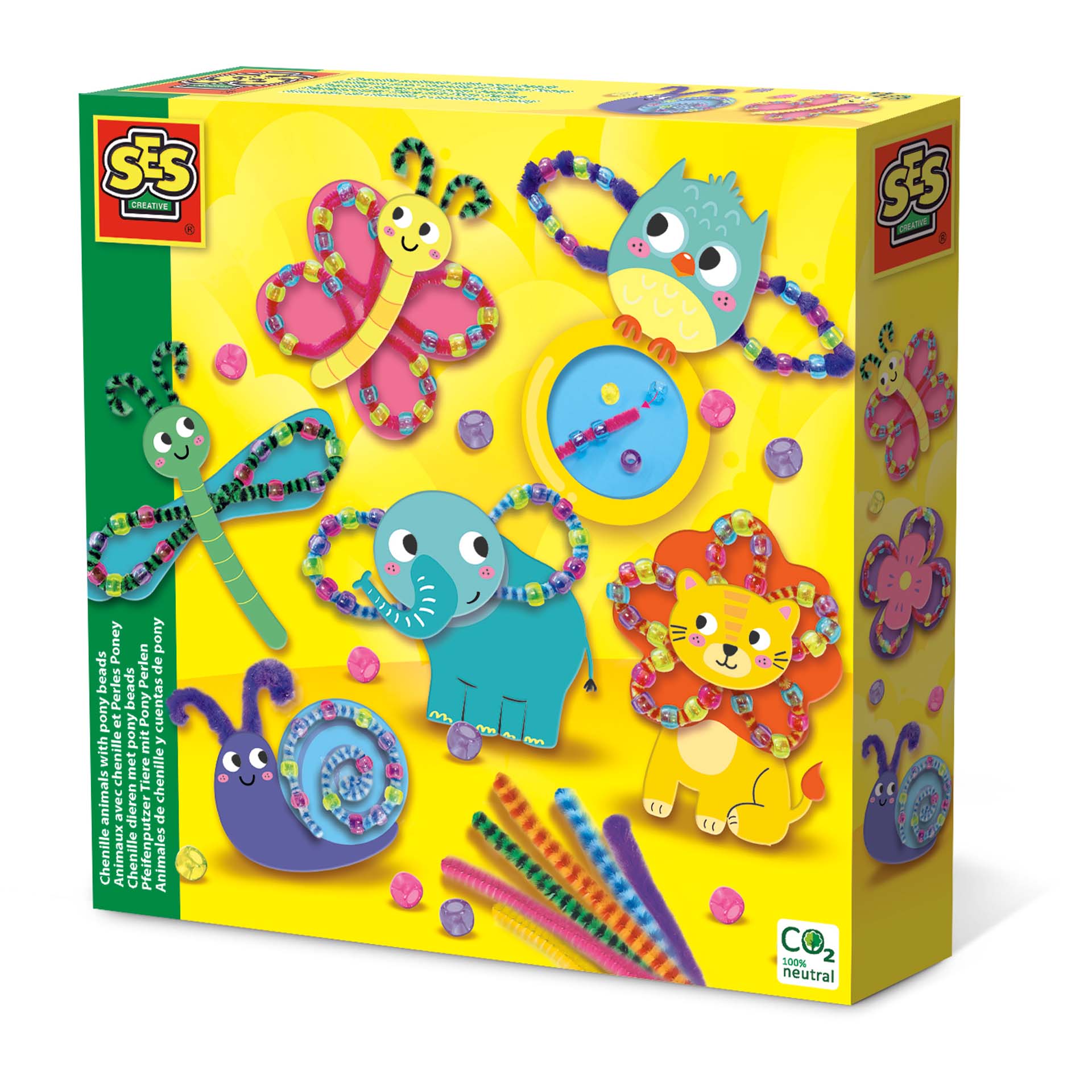 147851 Set creativ - Animale cu margele - imagine 1