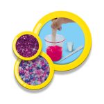 Set de mixat slime roz cu sclipici si margele - Unicorn - imagine 4