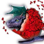 Set creativ - Eclozeaza un Dragon surpriza - imagine 3