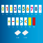 Joc educativ pentru copii de invatat numaratul si calculatul (120 piese) - imagine 2
