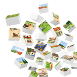 Puzzle Ferma de animale Hubelino (35 piese) - imagine 3