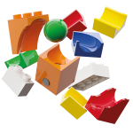 Jucarie copii Marble Run Hubelino - extensie pentru catapultare (41 piese) - imagine 4
