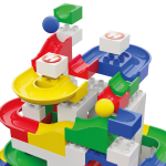 Jucarie de construit pentru copii Marble Run Hubelino (123 piese) - imagine 3