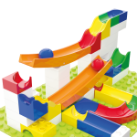 Jucarie copii Marble Run Hubelino - extensie balansoar (45 piese) - imagine 4