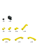 Jucarie Piese de constructie Set M Hubelino (98 piese) - imagine 3