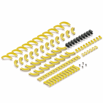 Jucarie Piese de constructie Set M Hubelino (98 piese) - imagine 2