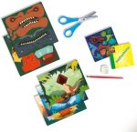 Set creativ - Carduri pop-up dinozauri - imagine 4