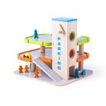 Jucarie din lemn - Garaj pentru masini - imagine 3